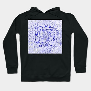 Purple textures Hoodie